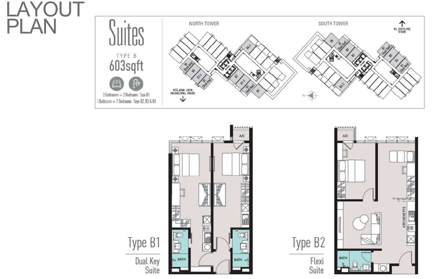 HighPark Suites Kelana Jaya Type B