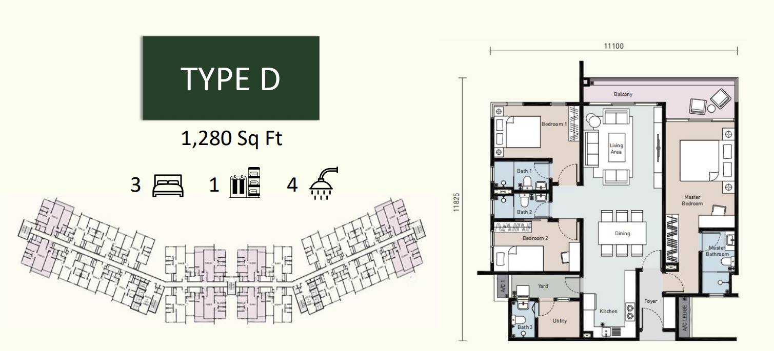 Bayu Timur Residence Kota Kemuning Type D