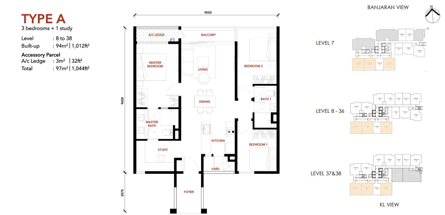 Alaia Titiwangsa Type A