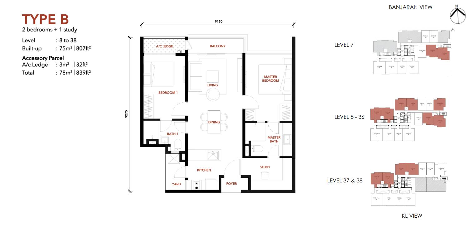 Alaia Titiwangsa Type B