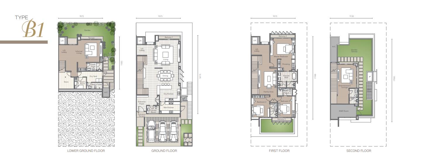 Astana Residence Precincit 8 Type B
