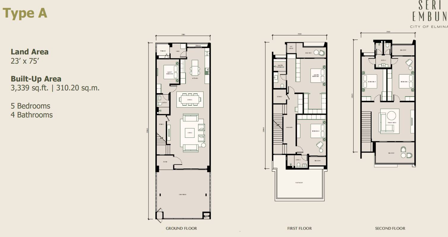 Seri Embun City Of Elmina Type A