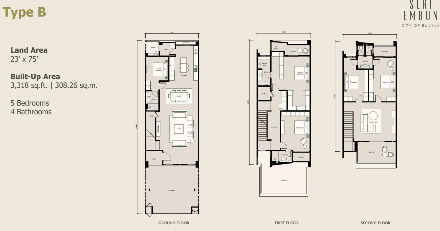 Seri Embun City Of Elmina Type B