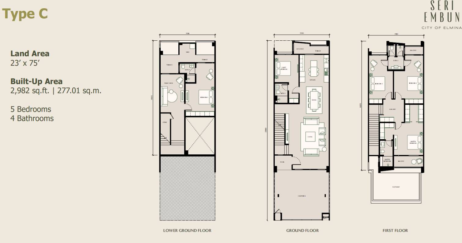 Seri Embun City Of Elmina Type C